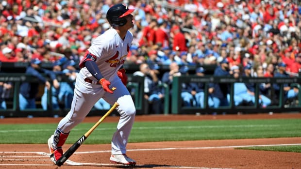 St. Louis Cardinals designated hitter Nolan Gorman